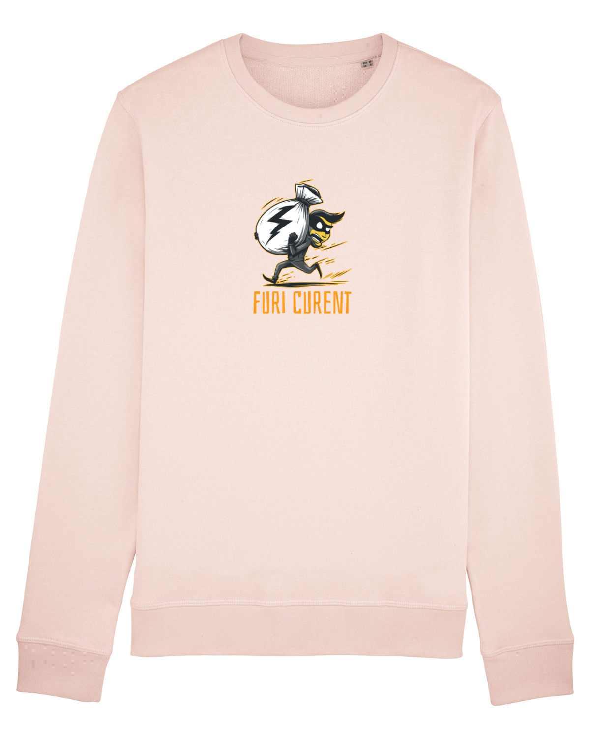 Bluză mânecă lungă Unisex Rise Candy Pink