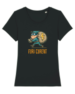 FURI CURENT (MINTI / BATI CAMPII DE RUPI) 5 Tricou mânecă scurtă guler larg fitted Damă Expresser