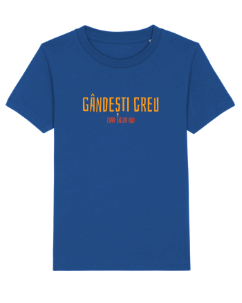 GANDESTI GREU (DAR SIGUR NU) Majorelle Blue
