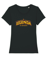 LEGENDA IN DEVENIRE 1 Tricou mânecă scurtă guler larg fitted Damă Expresser