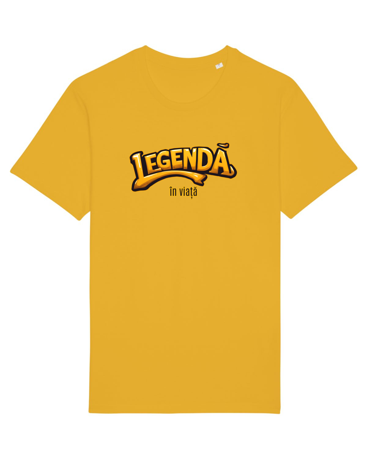 Tricou mânecă scurtă Unisex Rocker Spectra Yellow