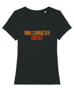 MAIN CHARACTER ENERGY FYP Tricou mânecă scurtă guler larg fitted Damă Expresser