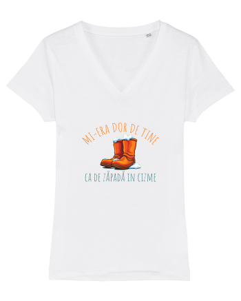 MI-ERA DOR DE TINE... CA DE ZAPADA IN CIZME White