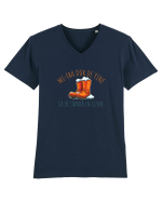 MI-ERA DOR DE TINE... CA DE ZAPADA IN CIZME Tricou mânecă scurtă guler V Bărbat Presenter