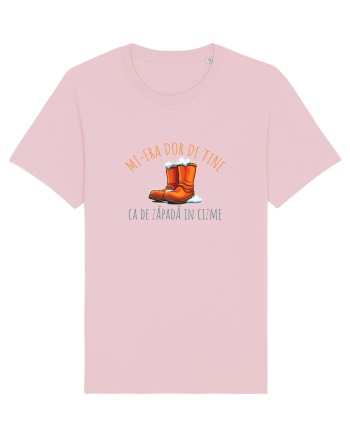 MI-ERA DOR DE TINE... CA DE ZAPADA IN CIZME Cotton Pink