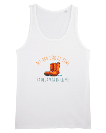 MI-ERA DOR DE TINE... CA DE ZAPADA IN CIZME White
