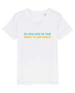 MI-ERA DOR DE TINE... PANA TE-AM VAZUT Tricou mânecă scurtă  Copii Mini Creator