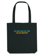 MI-ERA DOR DE TINE... CA DE DENTIST Sacoșă textilă