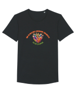 NU AI DESTULE CREIOANE COLORATE CA SA-TI EXPLIC Tricou mânecă scurtă guler larg Bărbat Skater
