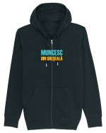 MUNCESC DIN GRESEALA Hanorac cu fermoar Unisex Connector