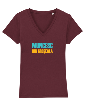 MUNCESC DIN GRESEALA Burgundy