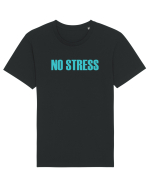 NO STRESS - FARA STRES Tricou mânecă scurtă Unisex Rocker
