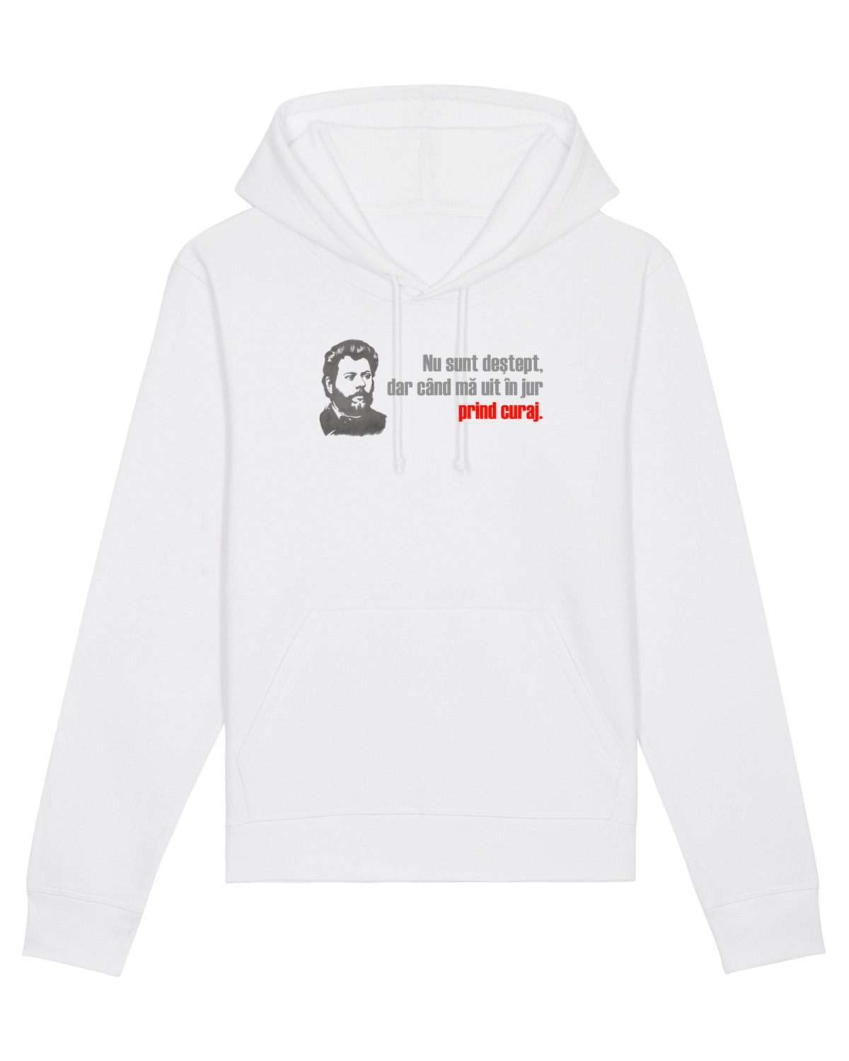 Hanorac Unisex Drummer White