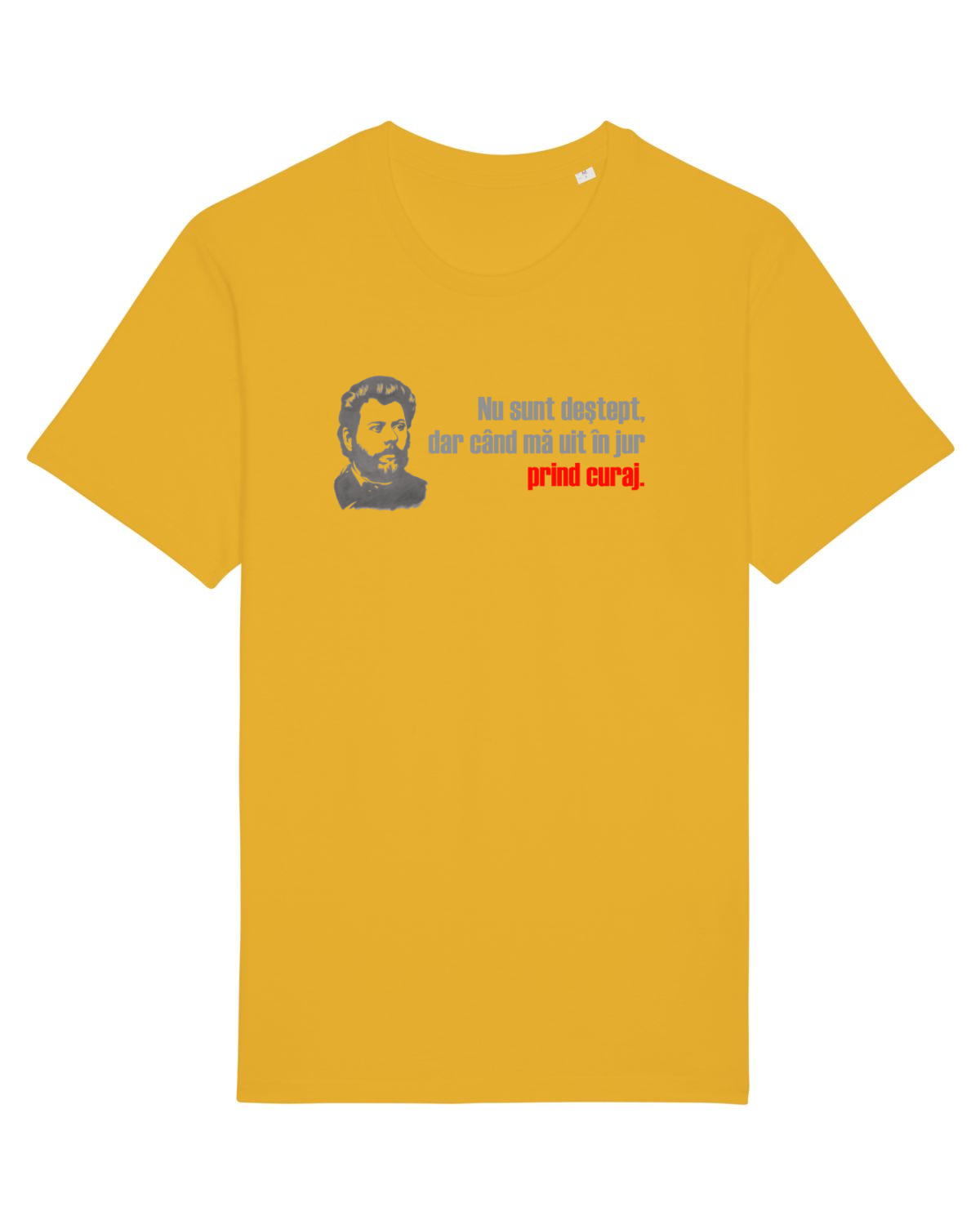 Tricou mânecă scurtă Unisex Rocker Spectra Yellow