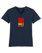 NU MAI E CE A FOST ... Tricou mânecă scurtă guler V Bărbat Presenter