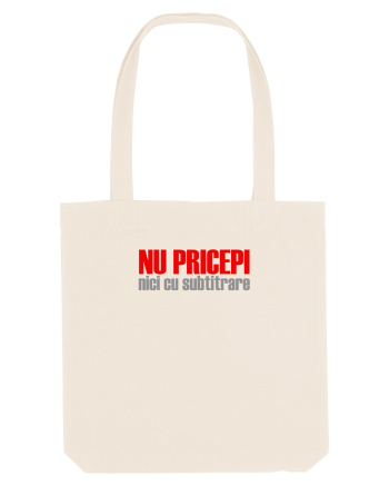 NU PRICEPI... NICI CU SUBTRITRARE Natural