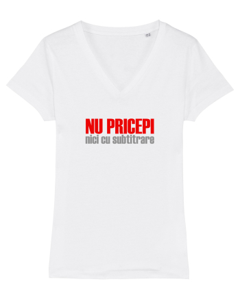 NU PRICEPI... NICI CU SUBTRITRARE White