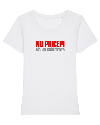 NU PRICEPI... NICI CU SUBTRITRARE White