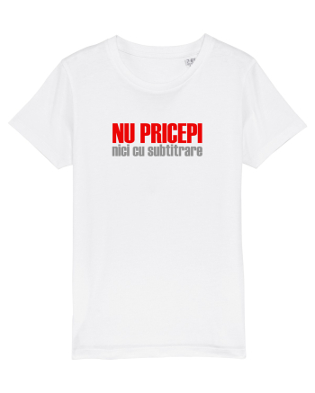 NU PRICEPI... NICI CU SUBTRITRARE White