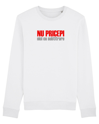 NU PRICEPI... NICI CU SUBTRITRARE White
