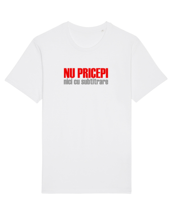 NU PRICEPI... NICI CU SUBTRITRARE White