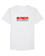 NU PRICEPI... NICI CU SUBTRITRARE Tricou mânecă scurtă guler larg Bărbat Skater