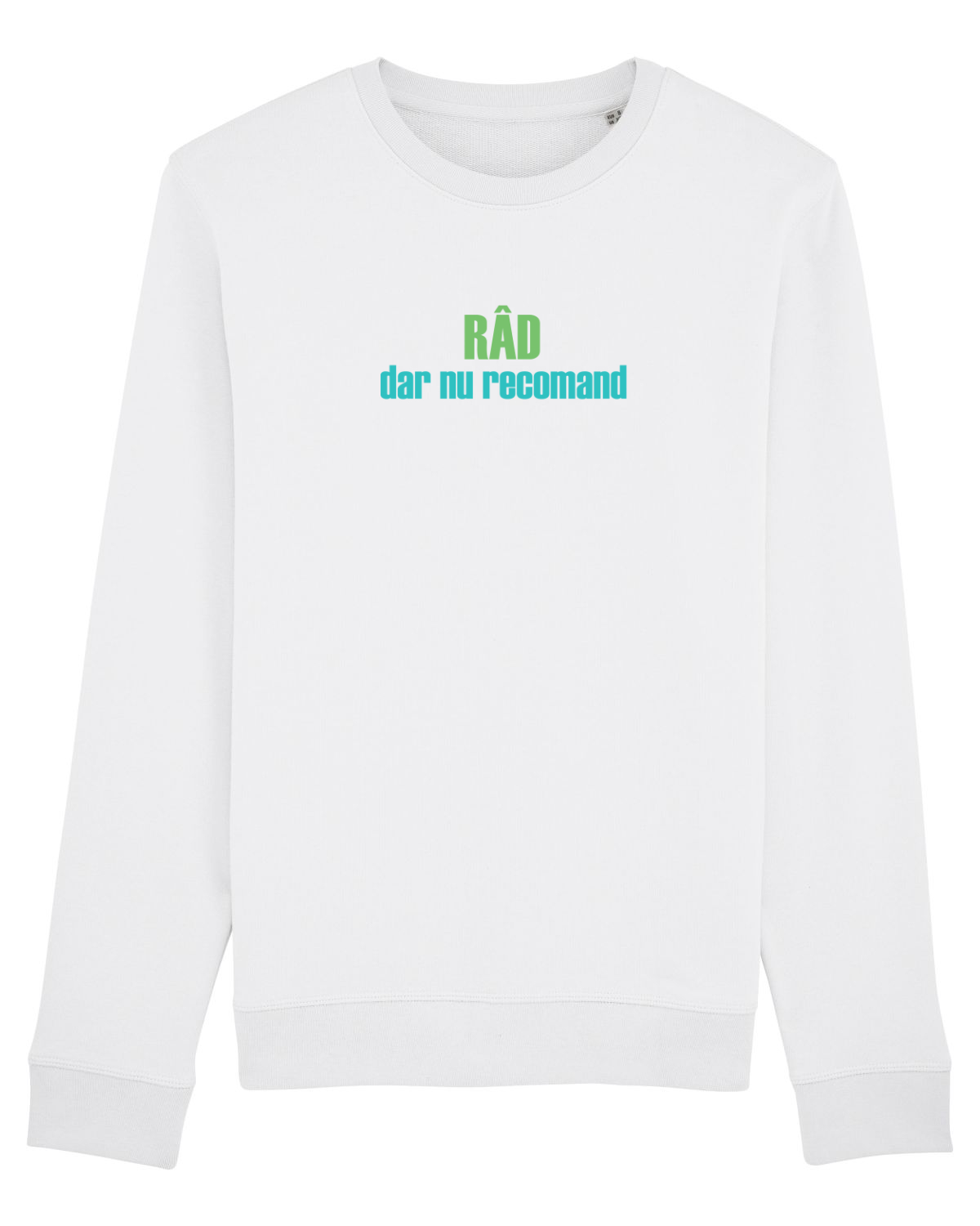 Bluză mânecă lungă Unisex Rise White