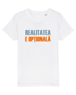 REALITATEA E OPTIONALA Tricou mânecă scurtă  Copii Mini Creator