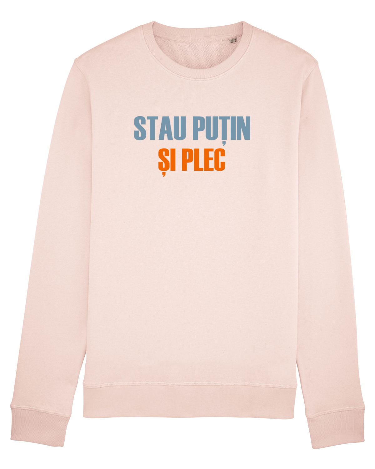 Bluză mânecă lungă Unisex Rise Candy Pink