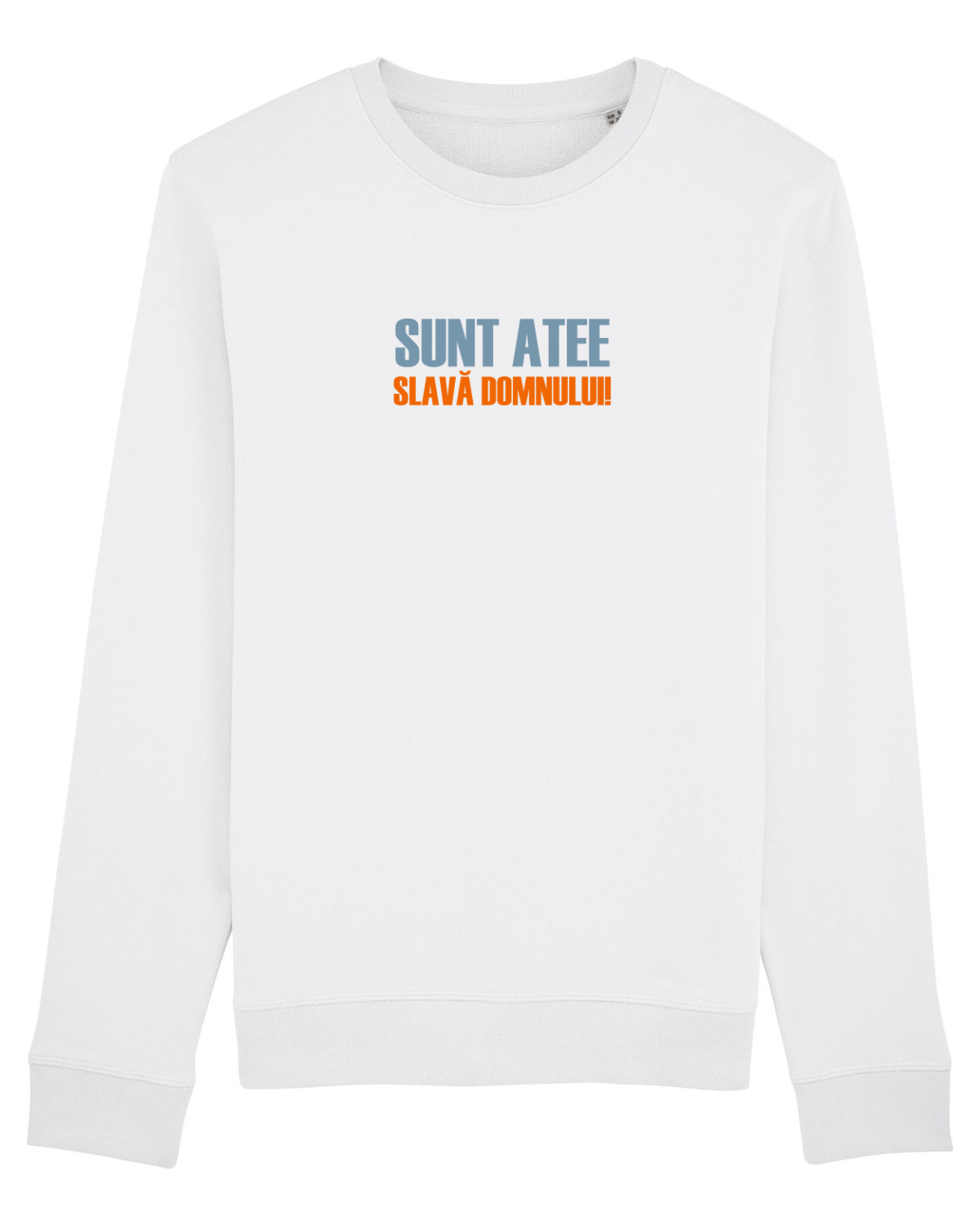 Bluză mânecă lungă Unisex Rise White