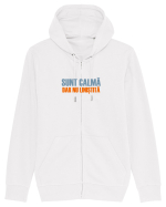 SUNT CALMA, DAR NU LINISTITA Hanorac cu fermoar Unisex Connector