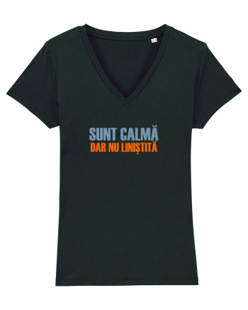 SUNT CALMA, DAR NU LINISTITA Black