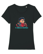 TE AMBALEZI DEGEABA! - TE  ENERVEZI DEGEABA Tricou mânecă scurtă guler larg fitted Damă Expresser