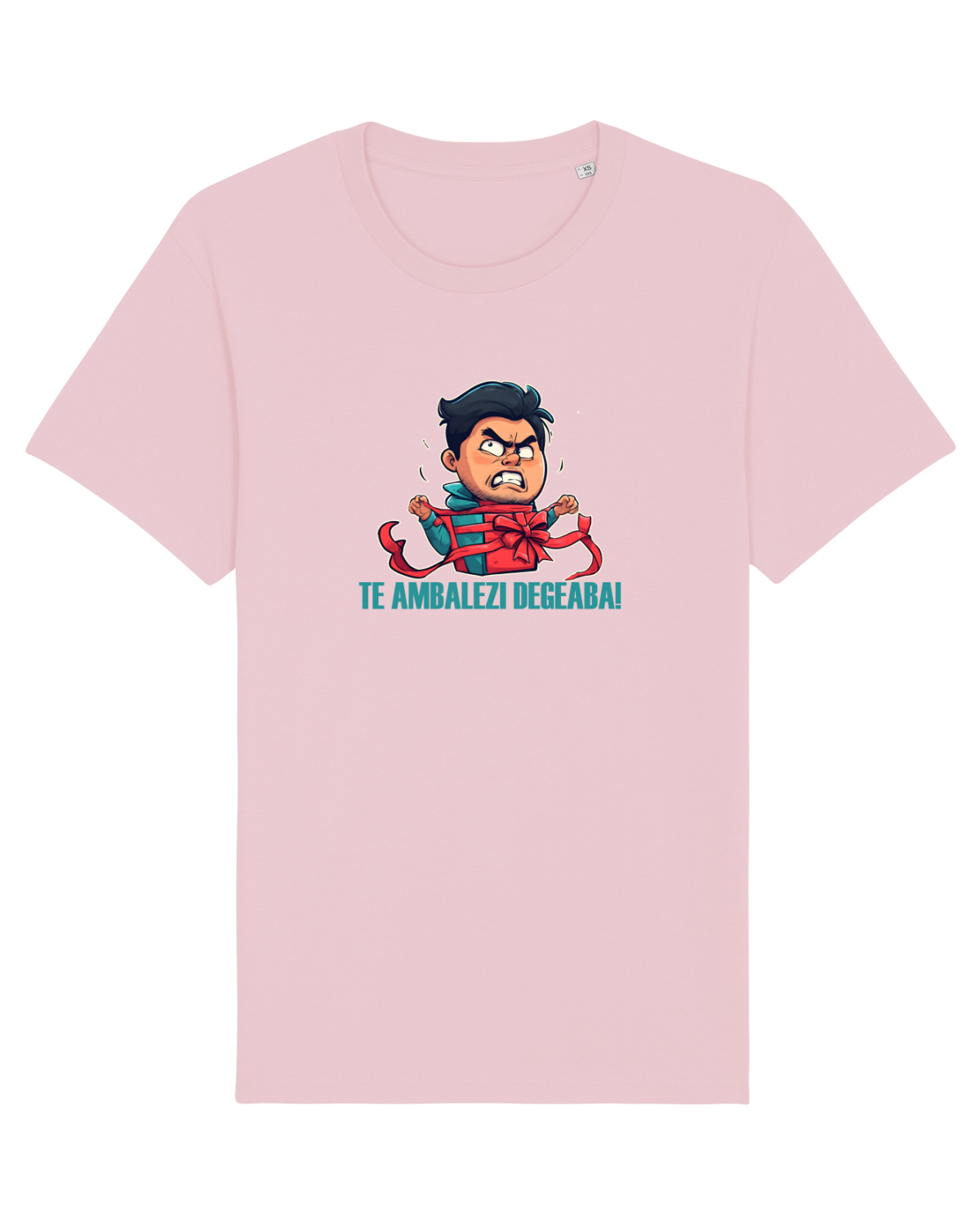 Tricou mânecă scurtă Unisex Rocker Cotton Pink