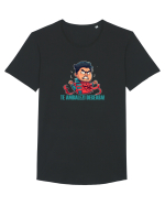 TE AMBALEZI DEGEABA! - TE  ENERVEZI DEGEABA Tricou mânecă scurtă guler larg Bărbat Skater
