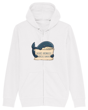 SALVATI ANIMALELE, MANCATI OAMENI - umor absurd - balena White