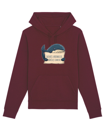 SALVATI ANIMALELE, MANCATI OAMENI - umor absurd - balena Burgundy
