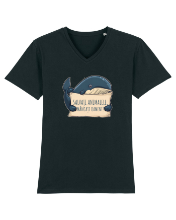 SALVATI ANIMALELE, MANCATI OAMENI - umor absurd - balena Black