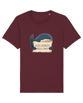 SALVATI ANIMALELE, MANCATI OAMENI - umor absurd - balena Burgundy