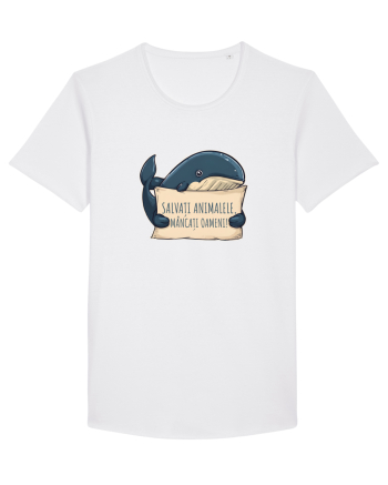 SALVATI ANIMALELE, MANCATI OAMENI - umor absurd - balena White