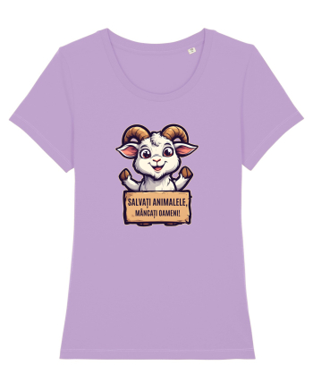 SALVATI ANIMALELE, MANCATI OAMENI - umor absurd - capra Lavender Dawn