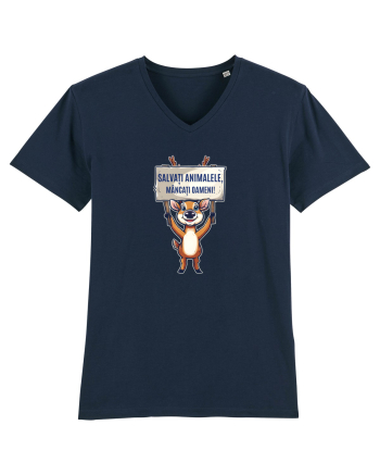 SALVATI ANIMALELE, MANCATI OAMENI - umor absurd - cerb / caprioara French Navy