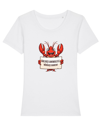SALVATI ANIMALELE, MANCATI OAMENI - umor absurd - creveti / homari / raci White