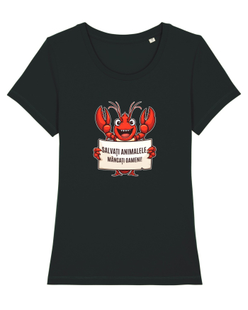 SALVATI ANIMALELE, MANCATI OAMENI - umor absurd - creveti / homari / raci Black