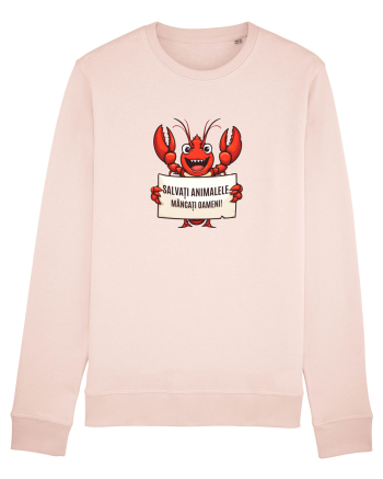 SALVATI ANIMALELE, MANCATI OAMENI - umor absurd - creveti / homari / raci Candy Pink