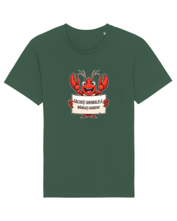 SALVATI ANIMALELE, MANCATI OAMENI - umor absurd - creveti / homari / raci Bottle Green