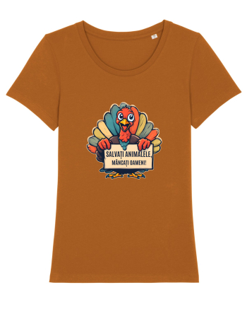SALVATI ANIMALELE, MANCATI OAMENI - umor absurd - curcan Roasted Orange