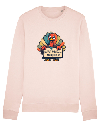 SALVATI ANIMALELE, MANCATI OAMENI - umor absurd - curcan Candy Pink