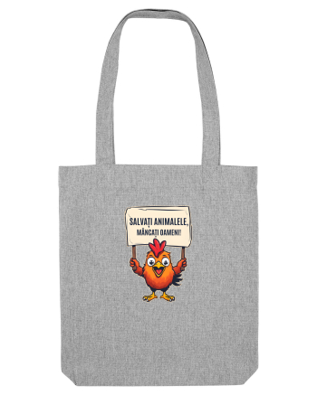 SALVATI ANIMALELE, MANCATI OAMENI - umor absurd - gaina / pui Heather Grey