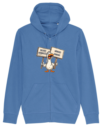 SALVATI ANIMALELE, MANCATI OAMENI - umor absurd - gasca Bright Blue